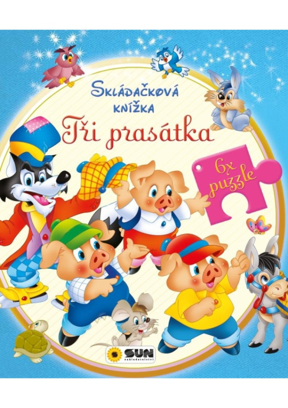 Skládačková knížka - Tři prasátka