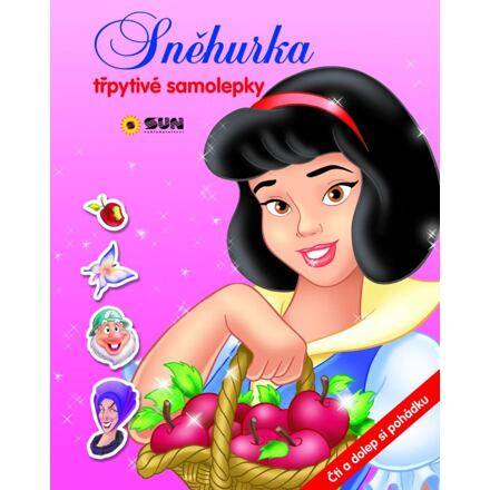 Sněhurka-Samolepky čti a dolep pohádku