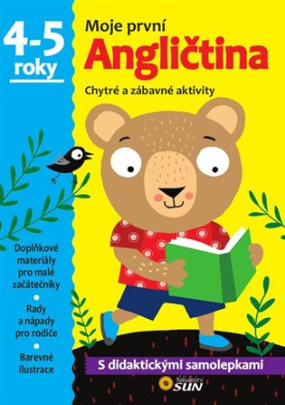Angličtina - 4-5 roky - samolepky (Moje první angličtina) - kniha z kategorie Jazykové učebnice a slovníky