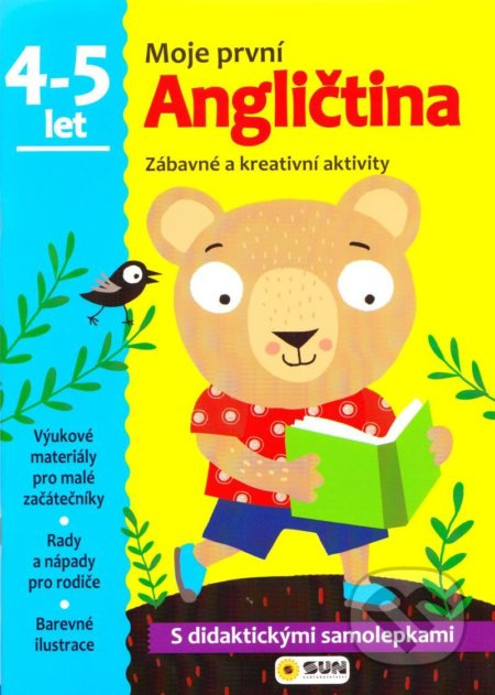 Angličtina - 4-5 roky - samolepky (Moje první angličtina) - kniha z kategorie Jazykové učebnice a slovníky