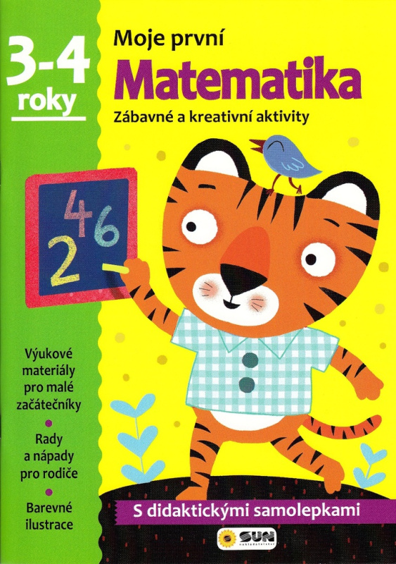 Moje pvní Matematika 3-4 ROKY samolepky