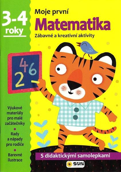 Moje pvní Matematika 3-4 ROKY samolepky