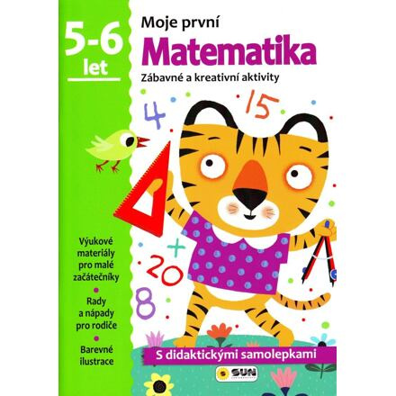 Moje první matematika 5-6 ROKY samolepky