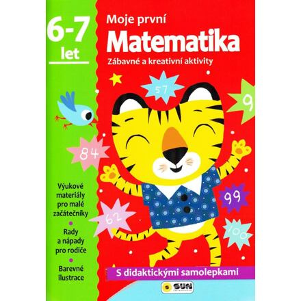 Moje první matematika 6-7 ROKY samolepky
