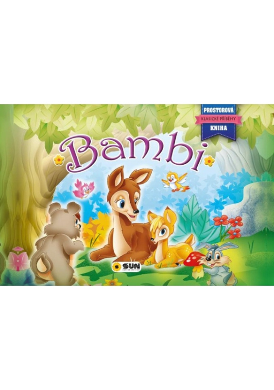 Bambi - prostorová kniha