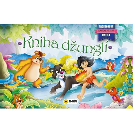 Kniha džunglí - prostorová kniha