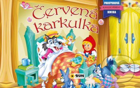 Červená karkulka - prostorová kniha