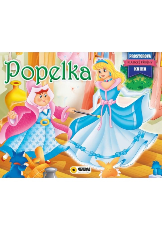 Popelka - prostorová kniha