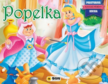 Popelka - prostorová kniha