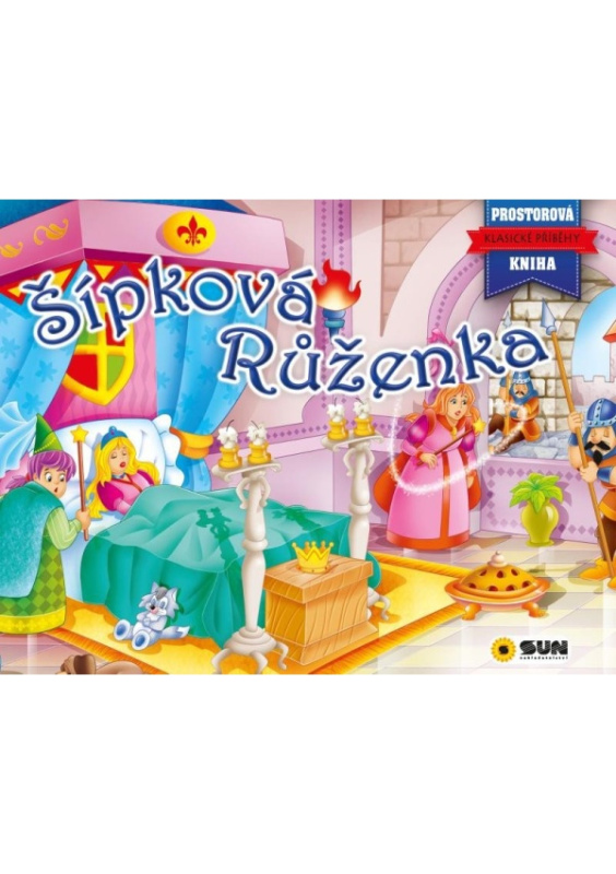 Šípková Růženka - prostorová kniha
