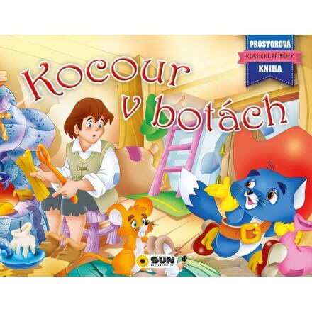 Kocour v botách - prostorová kniha