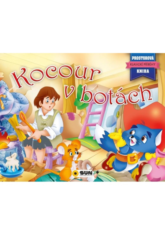 Kocour v botách - prostorová kniha