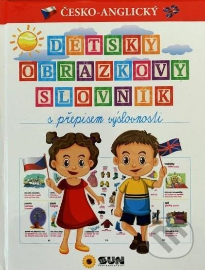 Dětský obr.slovník s přepisem výslovnost