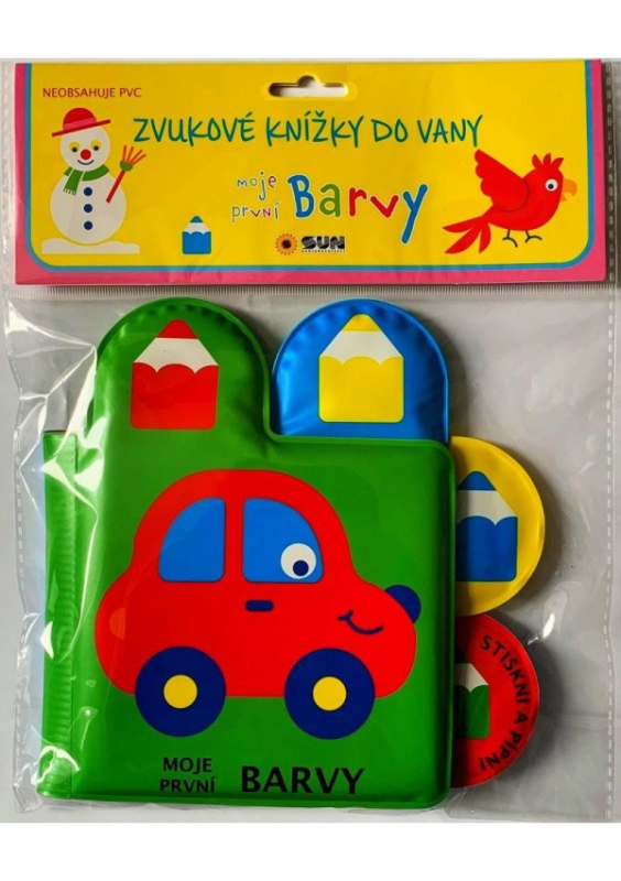 Zvuková kniha do vany - BARVY