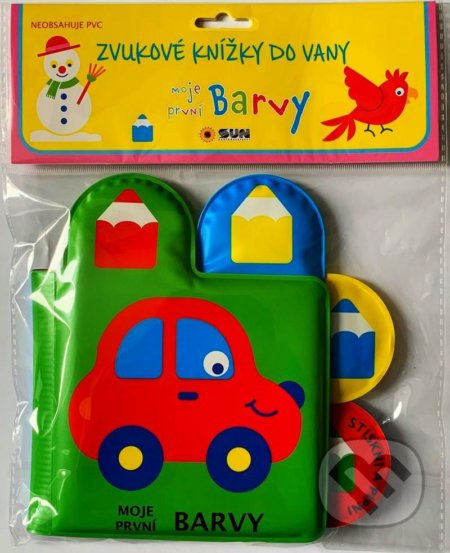 Zvuková kniha do vany - BARVY