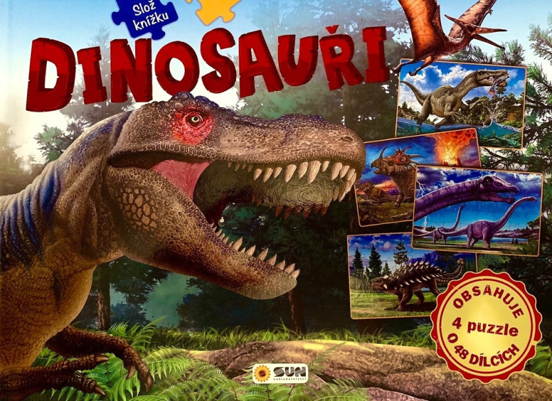 Dinosauři - Slož si knížku