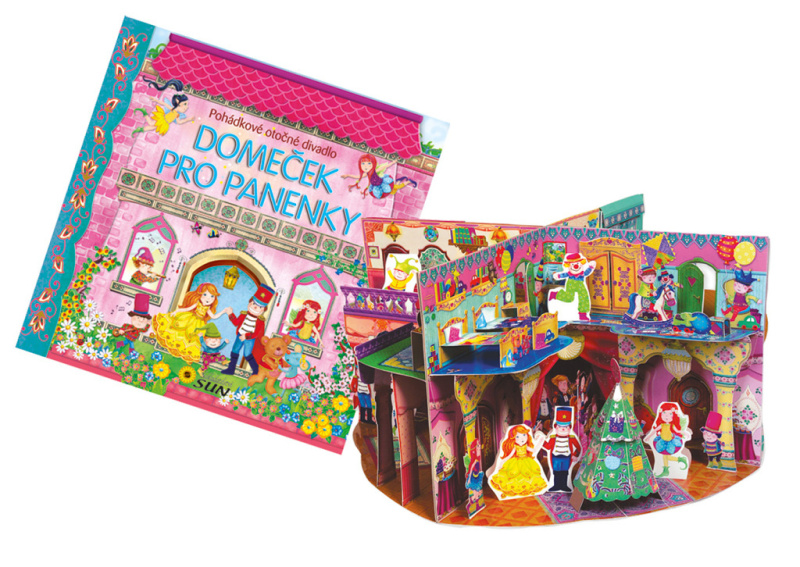 Domeček pro panenky - panoramatické leporelo