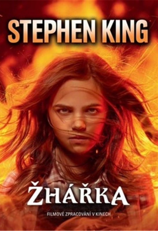 Žhářka-filmová obálka - Stephen King