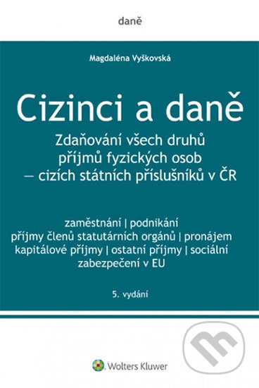 Cizinci a daně - Magdaléna Vyškovská - kniha z kategorie Odborné a naučné