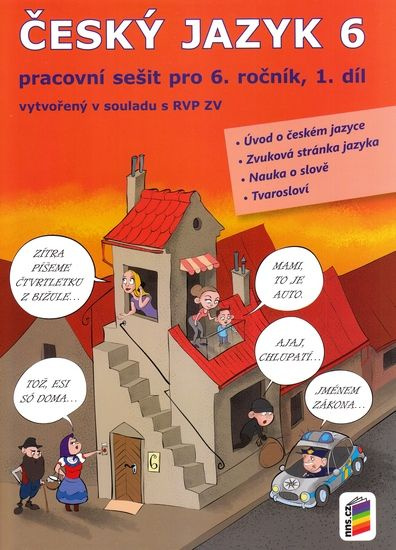Český jazyk 6 - pracovní sešit 1. díl