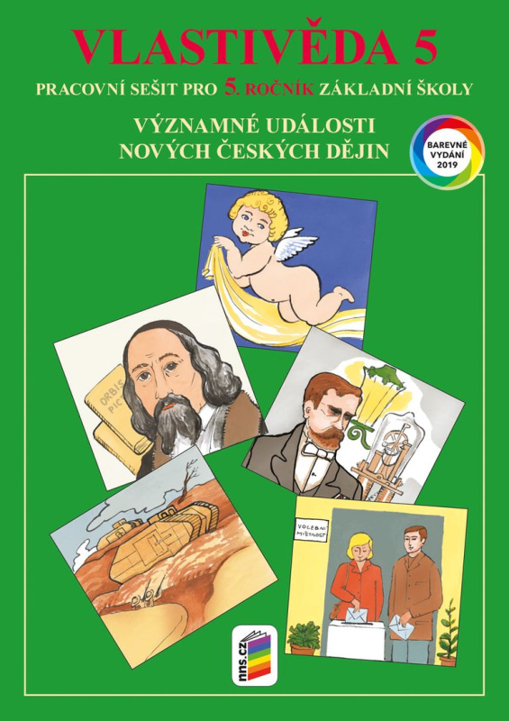 Vlastivěda 5 - Významné události nových českých dějin - pracovní sešit (barevný)