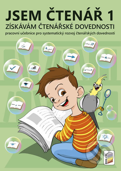 Jsem čtenář 1 - získávám čtenářské dovednosti (Barevný, doporučeno pro 2. ročník) - kniha z kategorie 1. stupeň