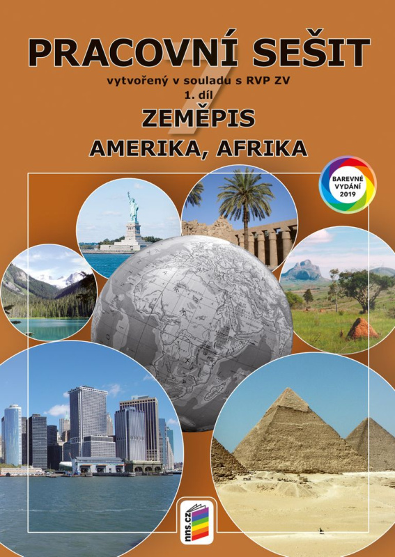 Zeměpis 7 - 1. díl (Amerika, Afrika (barevný pracovní sešit)) - kniha z kategorie 2. stupeň
