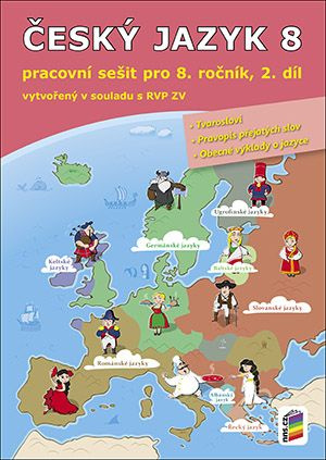 Český jazyk 8 - 2. díl (Pracovní sešit) - kniha z kategorie 2. stupeň