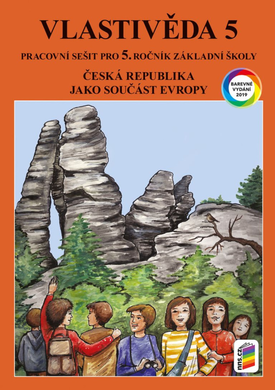 Vlastivěda 5 - ČR jako součást Evropy (barevný pracovní sešit) - kniha z kategorie 1. stupeň