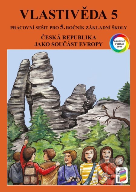 Vlastivěda 5 - ČR jako součást Evropy (barevný pracovní sešit) - kniha z kategorie 1. stupeň