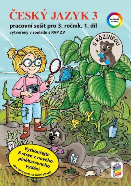Český jazyk 3, 1. díl (s Rózinkou) - PS - kniha z kategorie 1. stupeň