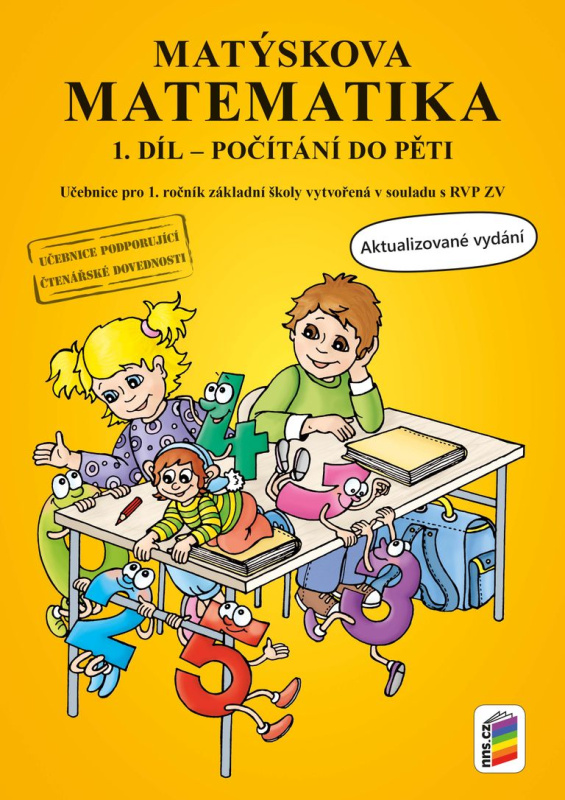 Matýskova matematika, 1. díl - počítání do 5 - aktualizované vydání