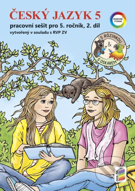 Český jazyk 5, 2. díl s Rózinkou a Oskarem (barevný pracovní sešit) - kniha z kategorie