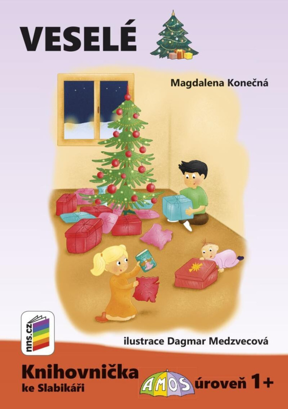 Veselé Vánoce (Knihovnička ke Slabikáři AMOS) - Magdalena Konečná - kniha z kategorie 1. stupeň