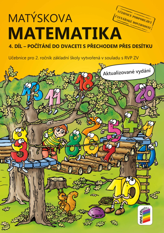 Matýskova matematika, 4. díl – počítání do 20 s přechodem přes 10