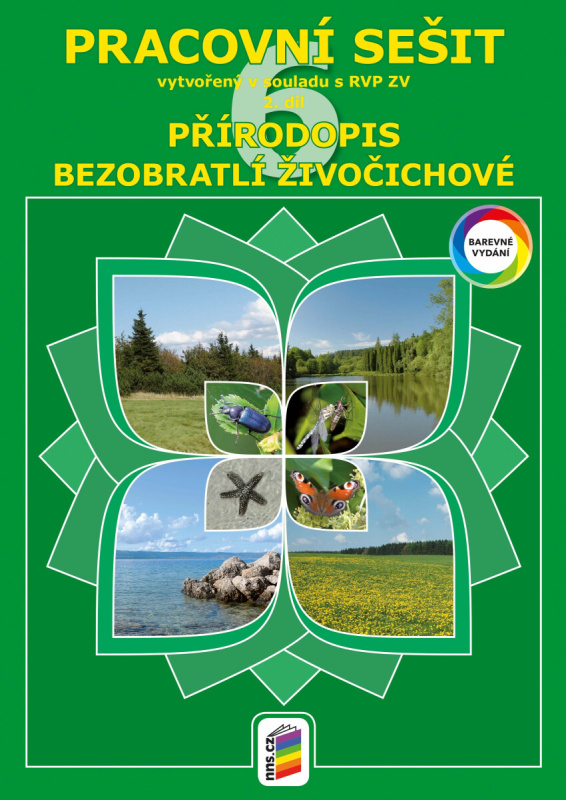 Přírodopis 6, 2. díl - Bezobratlí živočichové (barevný pracovní sešit)