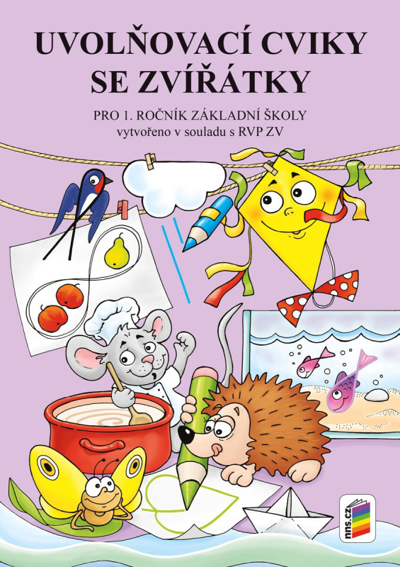 Uvolňovací cviky se zvířátky - pracovní sešit