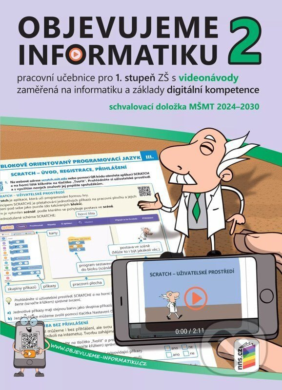 Objevujeme informatiku 2 - Pracovní učebnice pro 1. stupeň ZŠ s videonávody,Objevujeme informatiku 2 - Pracovní učebnice pro 1. stupeň ZŠ s videonávod