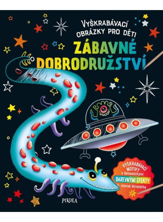 Vyškrabávací obrázky pro děti: Zábavné dobrodružství Euromedia Group, a.s.