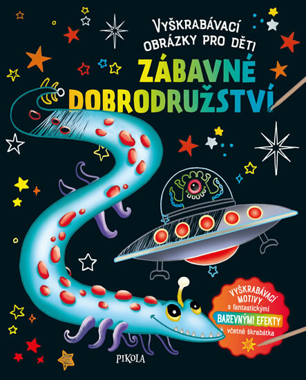 Vyškrabávací obrázky pro děti: Zábavné dobrodružství Euromedia Group, a.s.