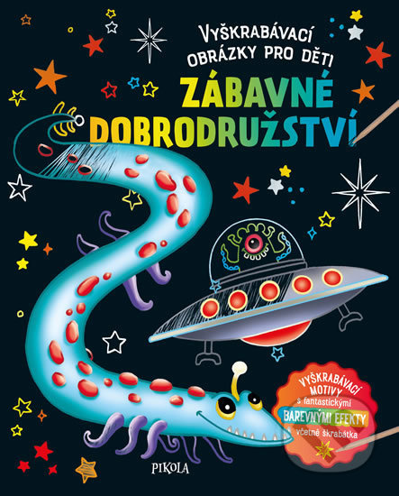 Vyškrabávací obrázky pro děti: Zábavné dobrodružství Euromedia Group, a.s.