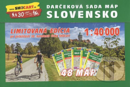 Darčeková sada máp 1:40 000 Slovensko