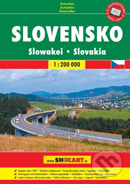 Slovensko 1:200 000 / autoatlas...