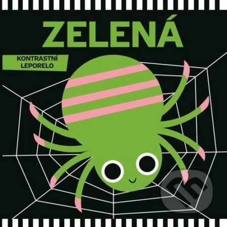 Zelená - kontrastní leporelo - kniha z kategorie Pro děti