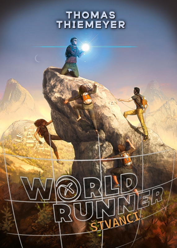Worldrunner: Štvanci - Thomas Thiemeyer, Jann Kerntke (Ilustrátor) - kniha z kategorie Beletrie pro děti