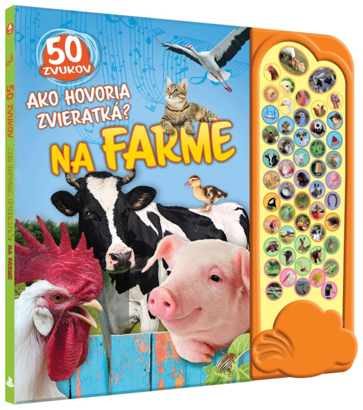 Ako hovoria zvieratká? Na farme (50 zvukov) - kniha z kategorie Naučné knihy