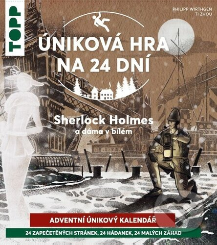 Úniková hra na 24 dní - Sherlock Holmes a dáma v bílém - kniha z kategorie Beletrie