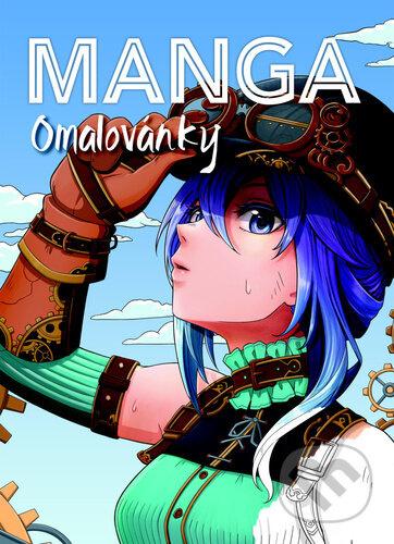 Manga omalovánky - Martina Zelená - kniha z kategorie Omalovánky