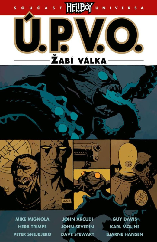 Ú.P.V.O. 12: Žabí válka - Mike Mignola, John Arcudi
