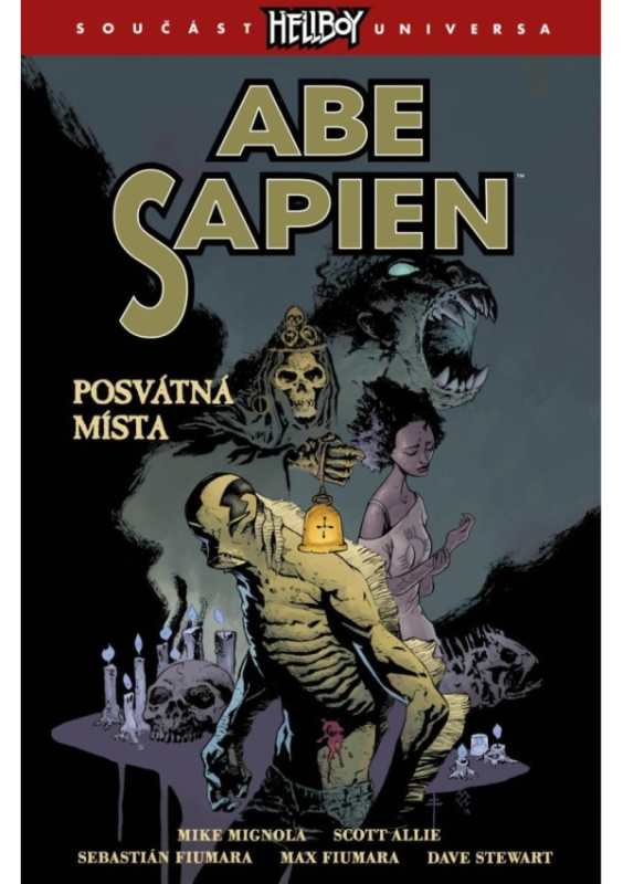 Abe Sapien 5: Posvátná místa - Mike Mignola, Allie Scott